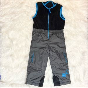 Kids Columbia Insulated Buga Bib with Omni-Tech. Size 4T